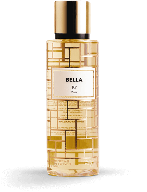 Brume parfumée Bella de RP PARIS dans un flacon élégant