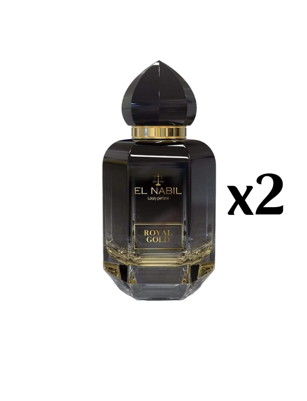 2 Parfums Royal Gold - El Nabil 65 ML